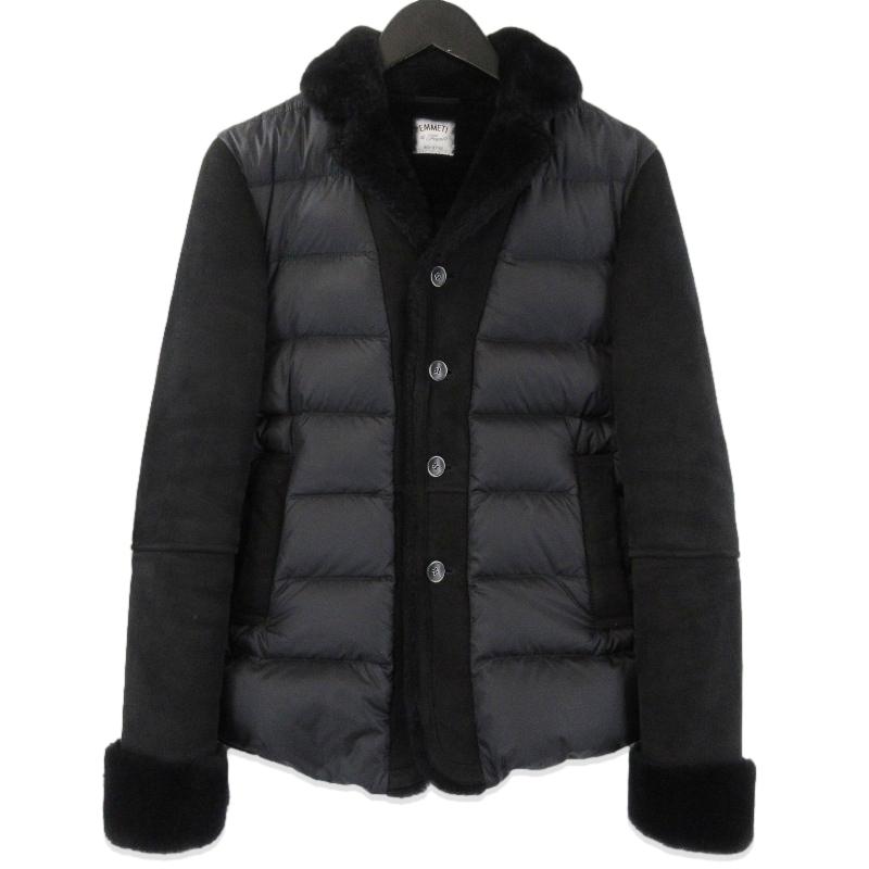 EMMETI エンメティ ショートダウンジャケット TONI ムートン ナイロン