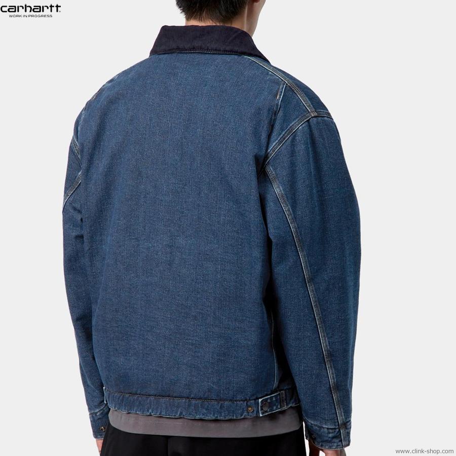 CARHARTT WIP OG DETROIT JACKET - Blue / Dark Navy (stone : CLINK