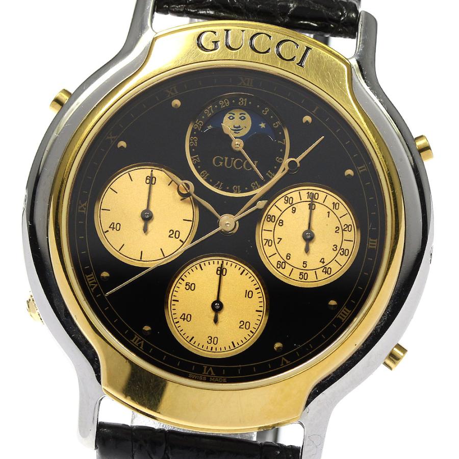 GUCCI（グッチ） GUCCI 8300 ムーンフェイズ クロノグラフ クォーツ