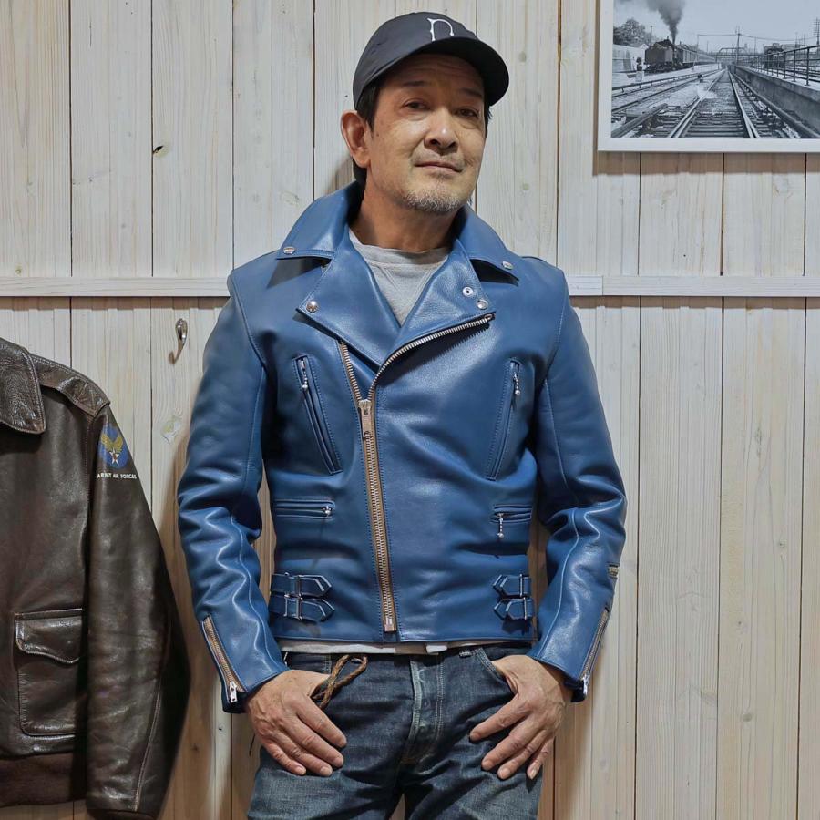 666 666 LEATHER WARE レザージャケット ライダース・LJM-1 U.K.Side