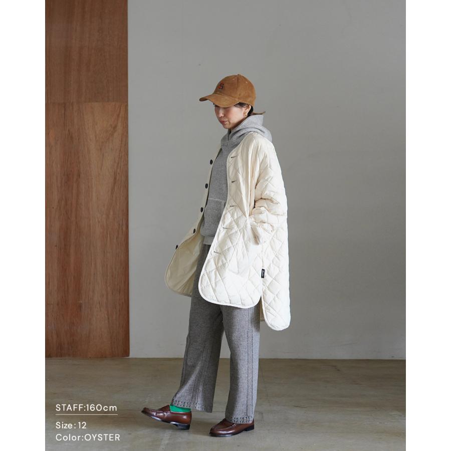 ジムフレックス Gymphlex アウター キルトダウン カラーレス コート