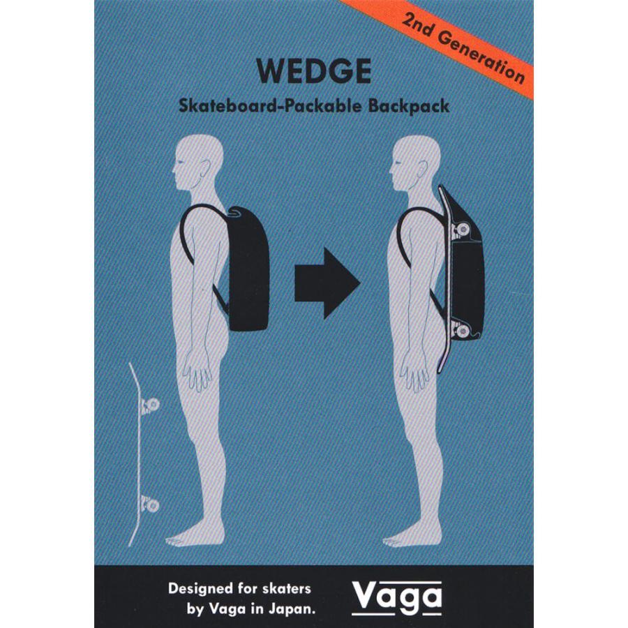 スケートボード収納可能 VAGA BACKPACK バガ バッグ バックパック