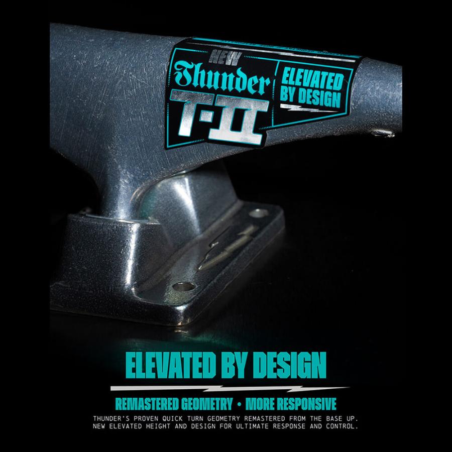 THUNDER TRUCK サンダー トラック T-II 147 HI シルバー スケート