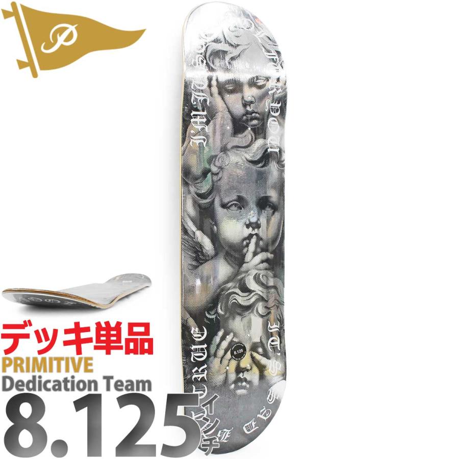 PRIMITIVE（プリミティブ） 8.125インチ スケボー デッキ Primitive