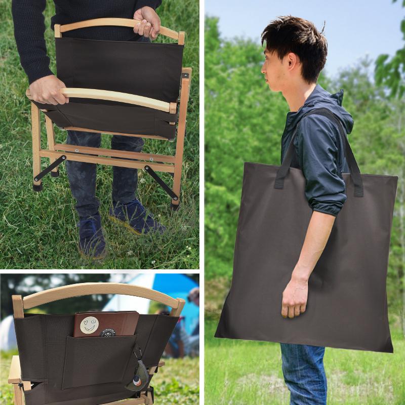 Curiace ローチェア 折りたたみ椅子 キャンプチェア 木製 キャンプ