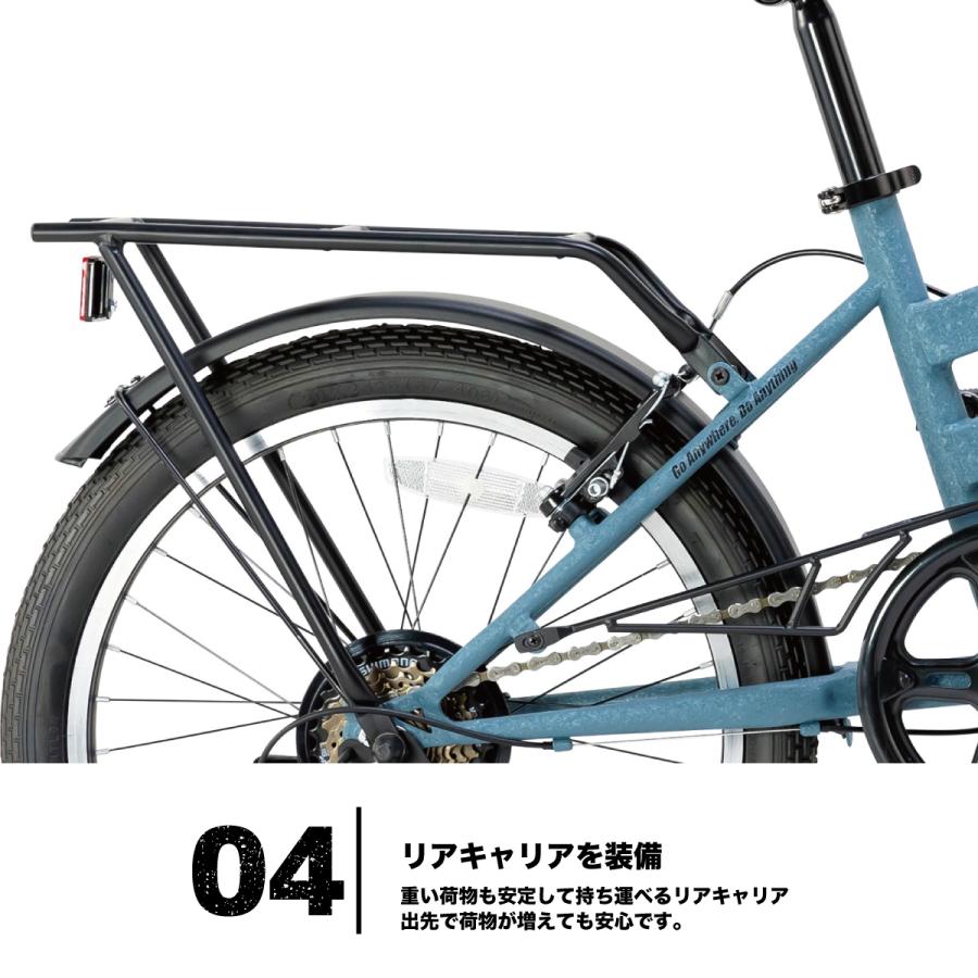 Jeep（ジープ） 2024モデル 20インチミニベロ 小径車 オリーブ ブルー