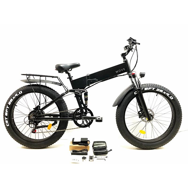 ○美品 ムーブ MOVE ムーブエックス X ファットタイヤ型E-bike 2022年