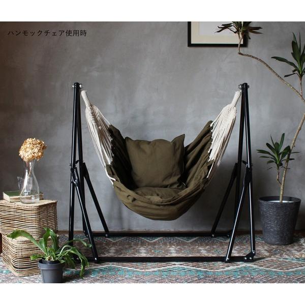 a.depeche（アデペシュ） 自立式 3way ハンモック 室内 屋外 一人用 5