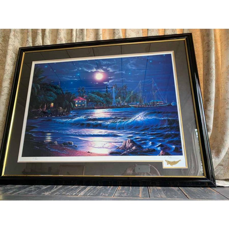 クリスチャン・リース・ラッセン／ラハイナスターライト 版画 全国送料