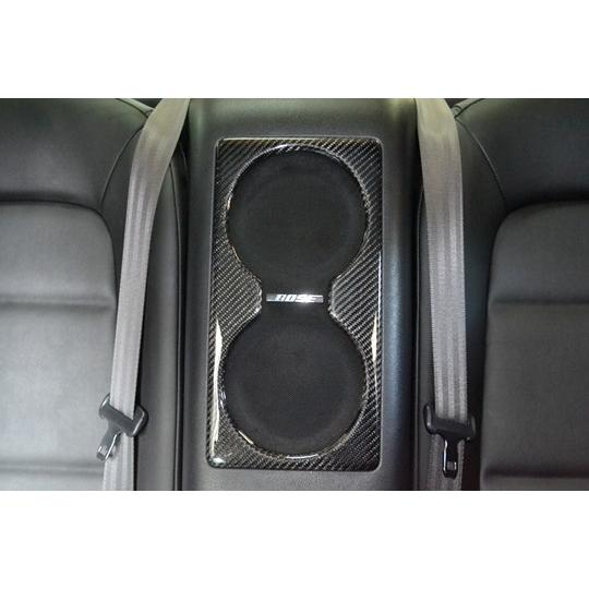 RSW」GT-R（R35）MY07〜15用BOSEリアスピーカーパネル（綾織りブラック