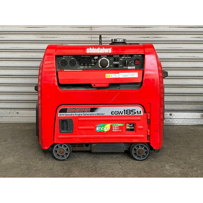 新ダイワ 185A 3.5kVA ガソリンエンジンウェルダー EGW185M-I