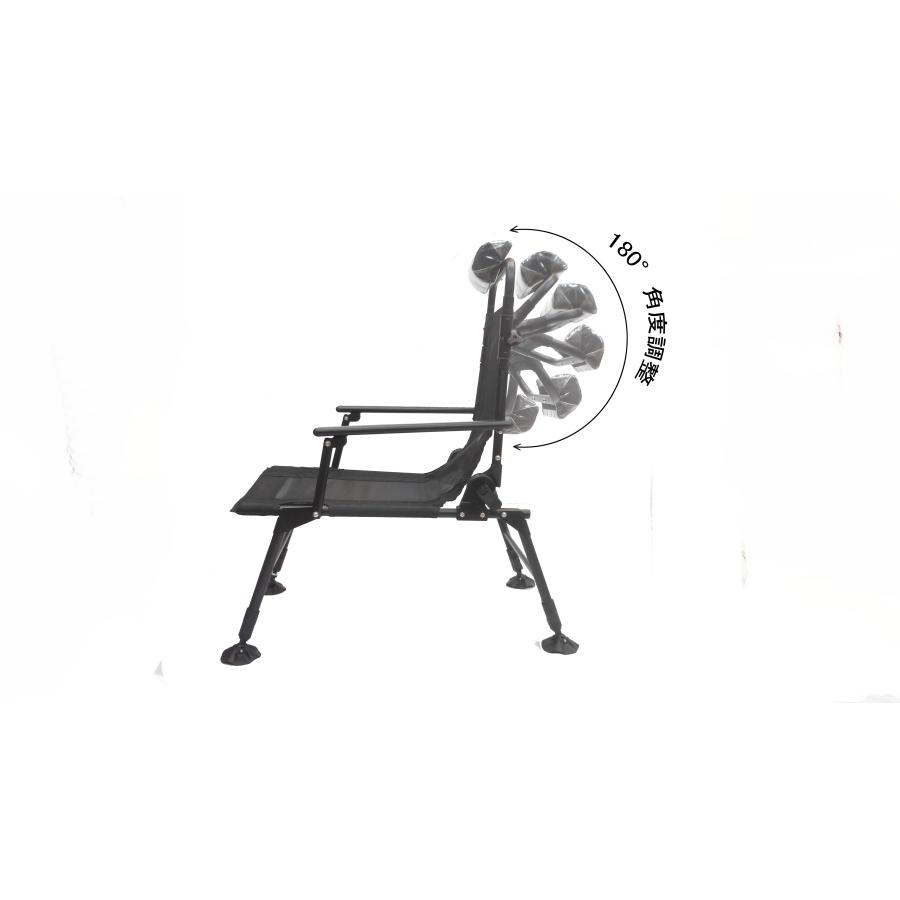 軽量 ヘッドレスト付き 折りたたみ シャンプーチェア 角度調節 昇降