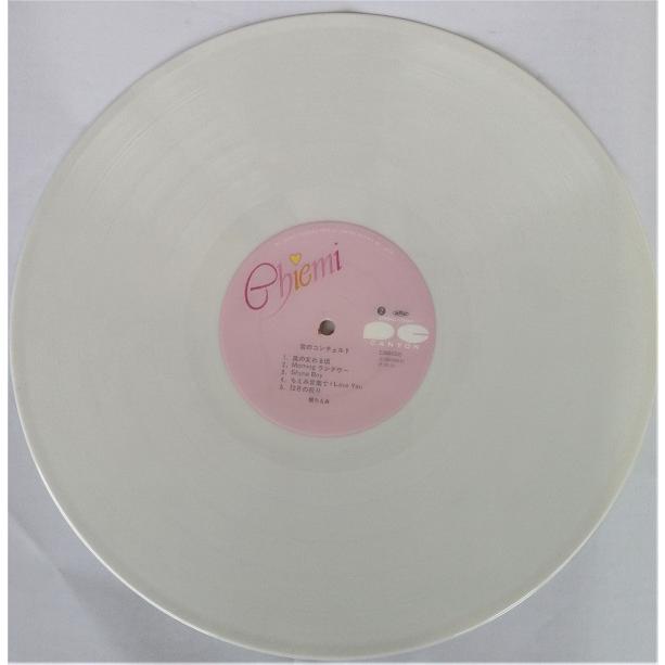 中古LPレコード 堀ちえみ 『 雪のコンチェルト 』／カラー盤（ホワイト