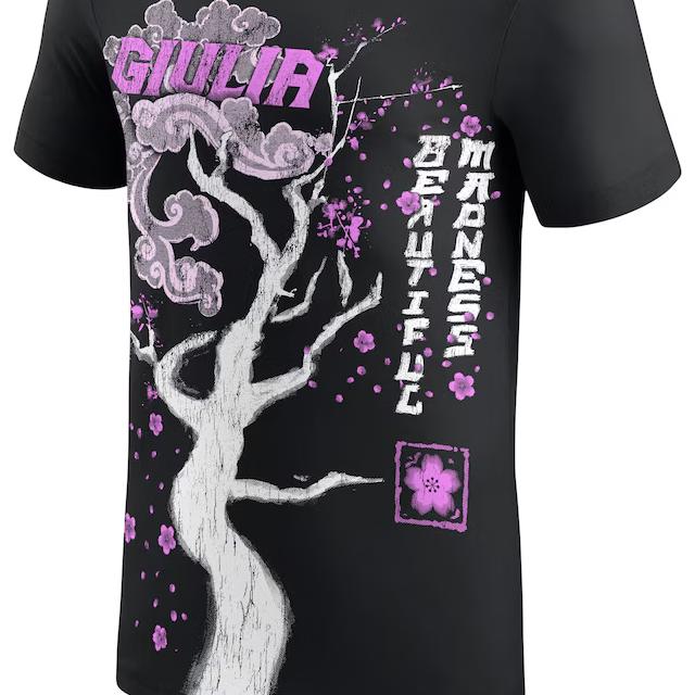 ジュリアモデル 海外取寄 WWE AUTHENTIC Tシャツ BEAUTIFUL MADNESS T