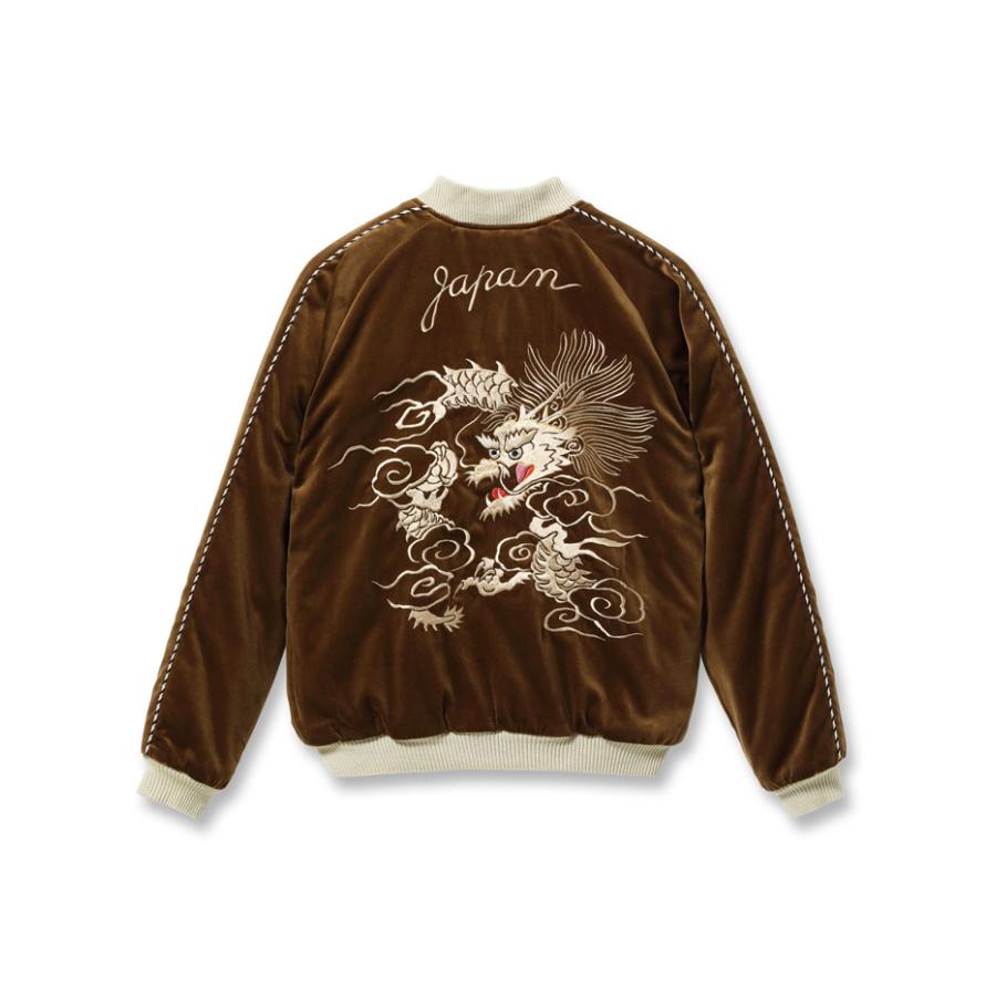 TAILOR TOYO テーラー東洋 別珍 スカジャン “WHITE DRAGON” × “BLACK