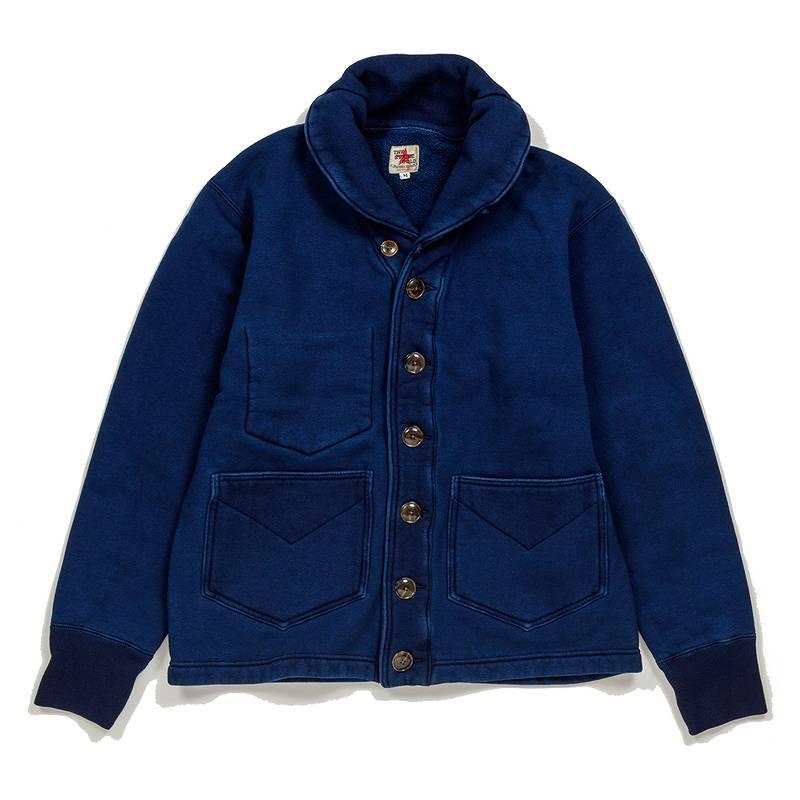 THE STRIKE GOLD（ストライクゴールド） 吊り編み ショールカラー