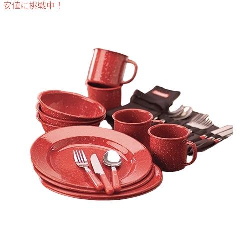 Coleman（コールマン） 【並行輸入品】Coleman エナメル食器セット 24