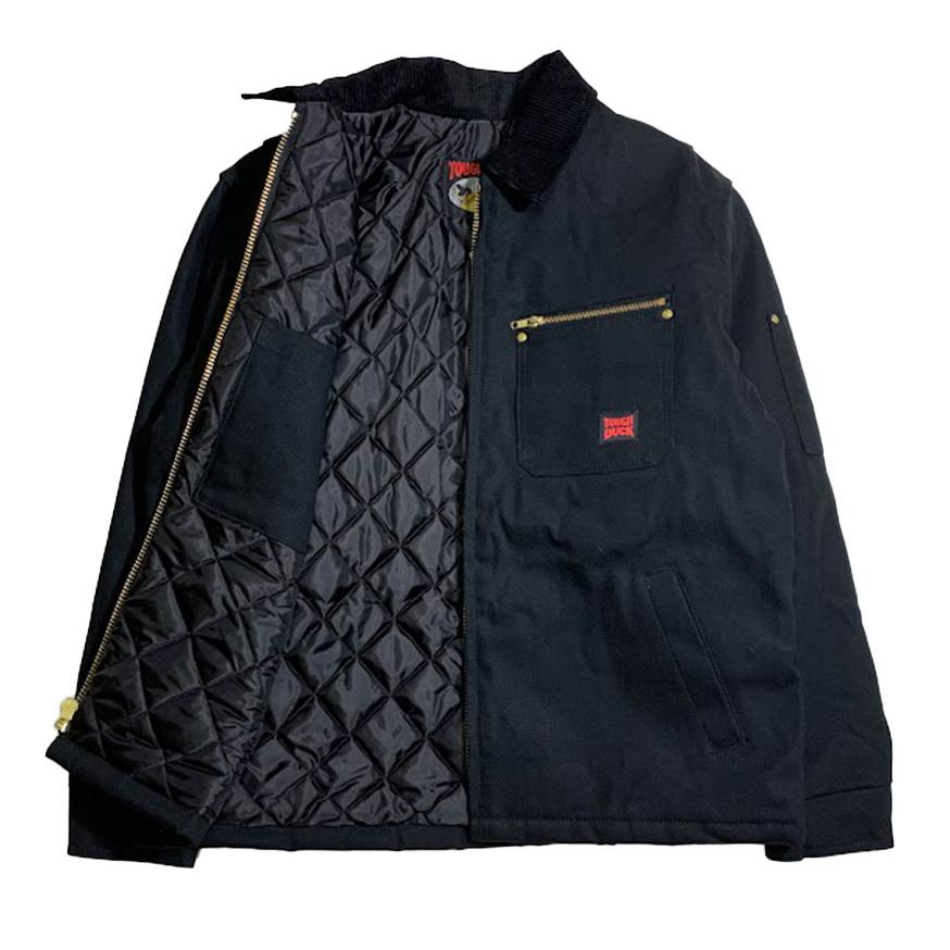 タフダック チョア ジャケット ワーク ブラック メンズ TOUGH DUCK