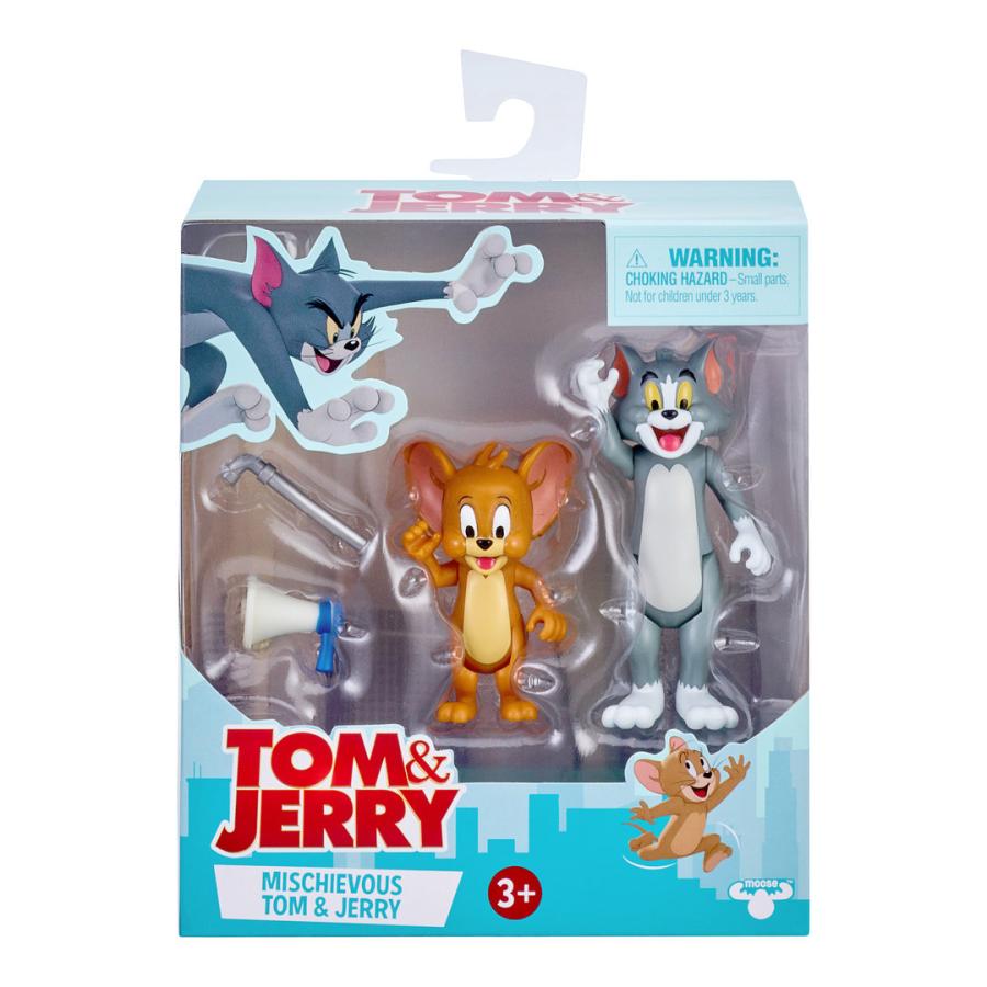 Tom and Jerry トムとジェリー Movie Moments、2体セット、Moose Toys