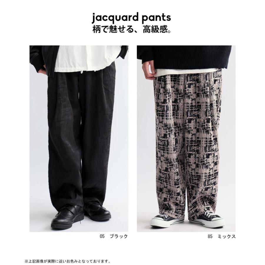 antiqua（アンティカ） ジャガードパンツ パンツ メンズ ボトムス