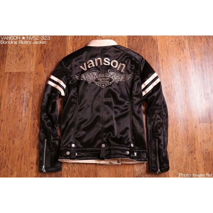 VANSON（バンソン） 当店別注!バンソン ボンディング ライダース