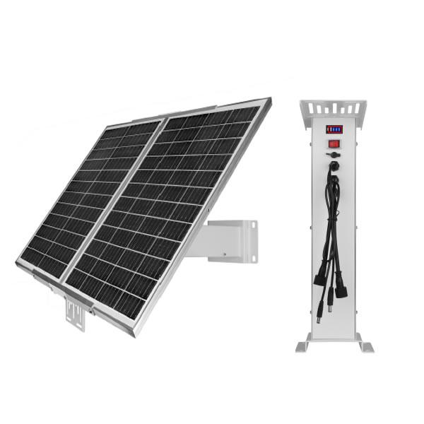 防犯カメラ ソーラーバッテリー 屋外 PTZ旋回機能 パンチルトドーム