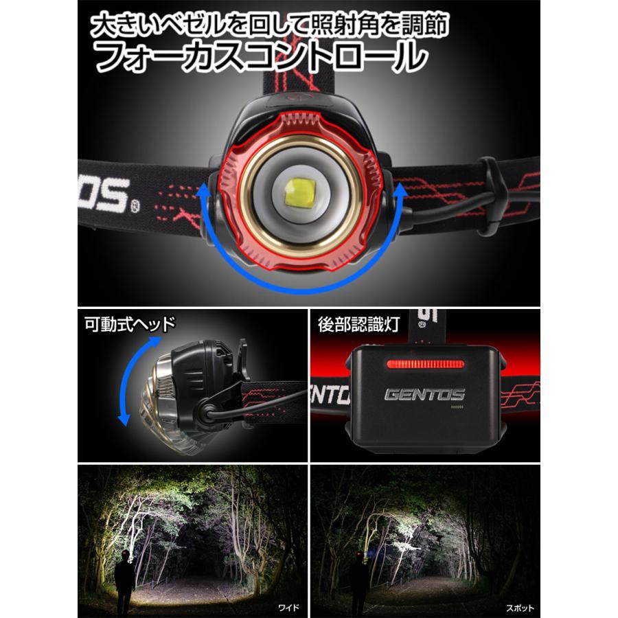 GENTOS（ジェントス） GH-300RG-SET GENTOS Gシリーズ LEDヘッドライト