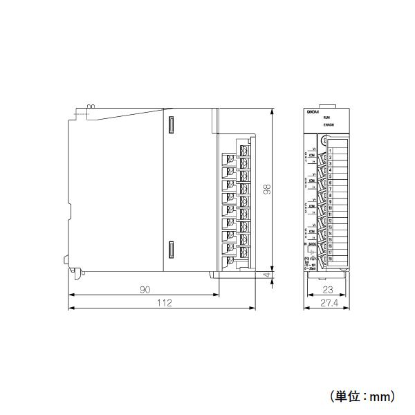 三菱電機（MITSUBISHI ELECTRIC） Q64DAN ディジタル-アナログ変換