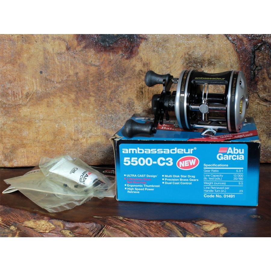 Abu Garcia（アブガルシア） 美品ABU ambassadeur 5500C3ULUTORA CAST