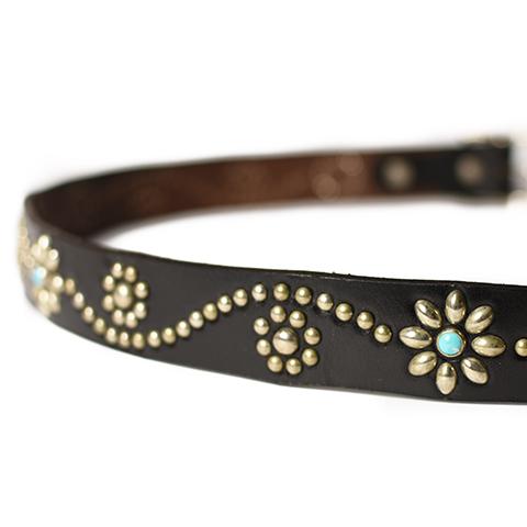 HTC HTC Belt #125 1.25 Turquoise with End ブラック : Abbot Kinney