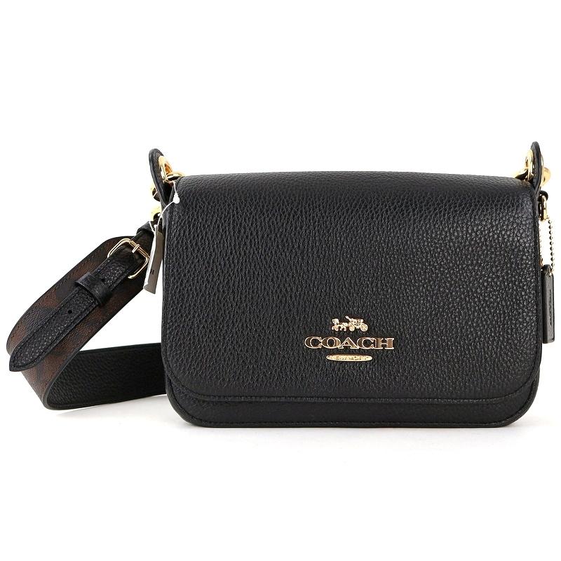 COACH（コーチ） バッグ レディース フラップショルダーバッグ レザー