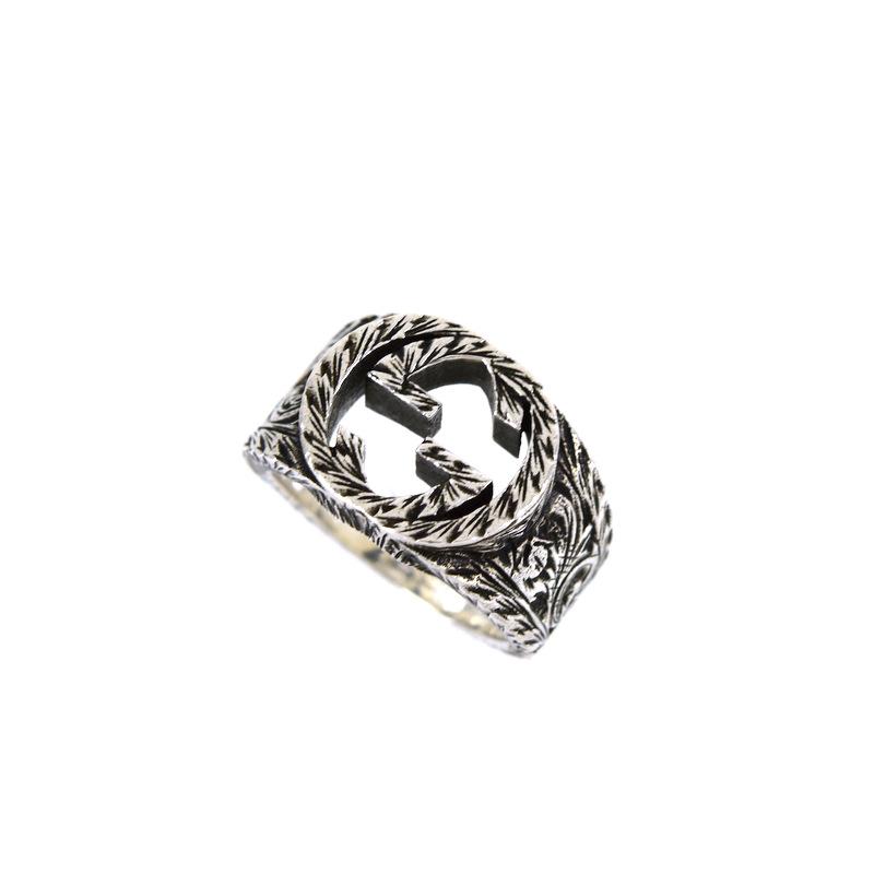 GUCCI（グッチ） 指輪 レディース インターロッキングG サイズ15 SV925