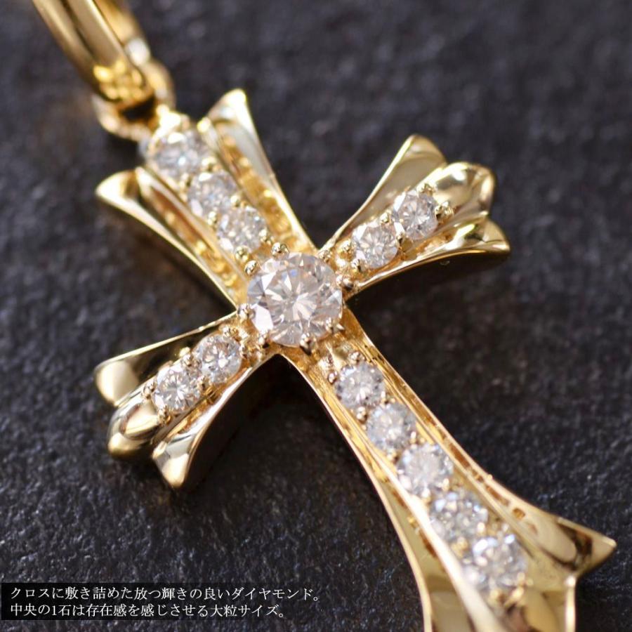 ペンダントトップ メンズ 18金 K18 ダイヤモンド メンズペンダント