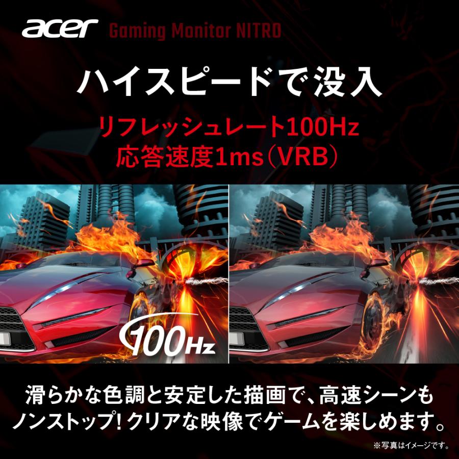 acer（エイサー） ゲーミングモニター Nitro 21.5インチ IPS フルHD