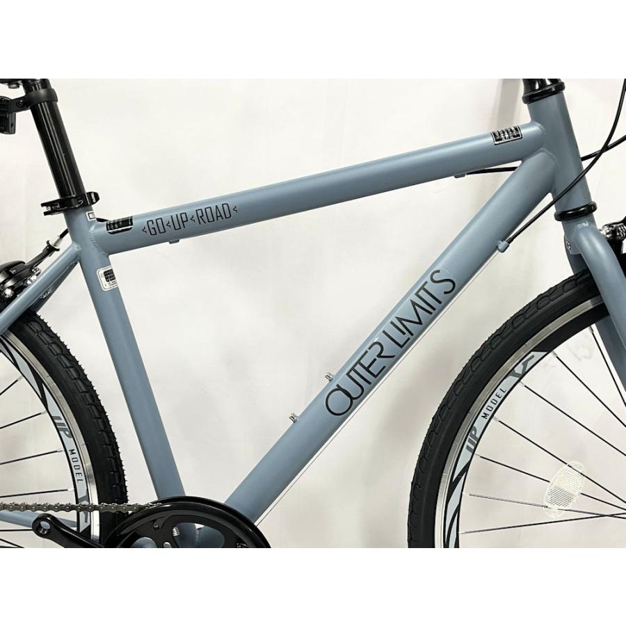 サカモトテクノ 700C アウターリミッツ 外装6段変速 (マットブルー