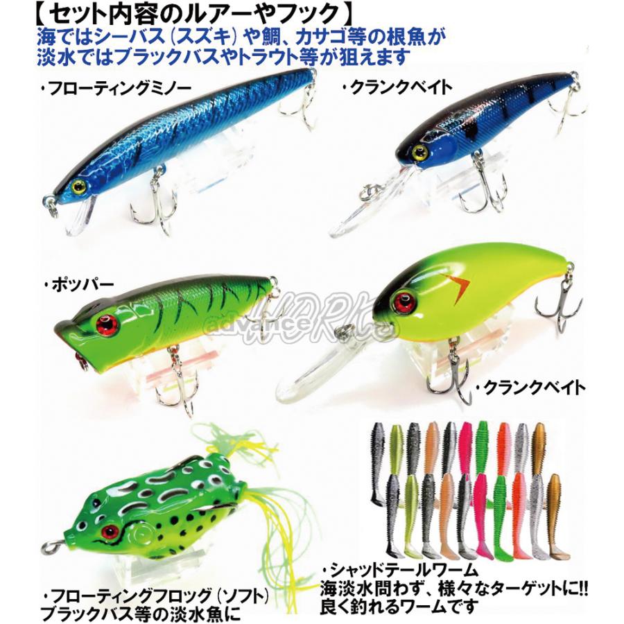 超豪華 45点 釣具セット 強い1.8mセミカーボンロッド 高性能スピニング