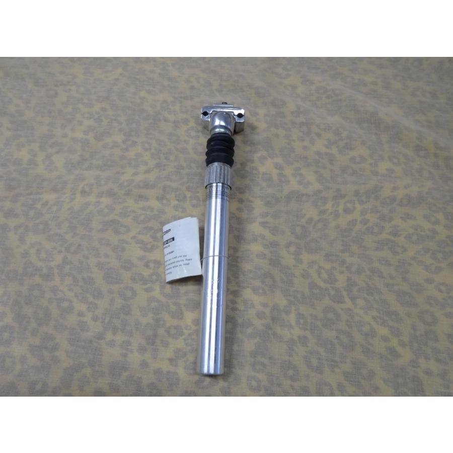 自転車 アルミ サスペンション付き シートポスト シートピラー φ27.2mm