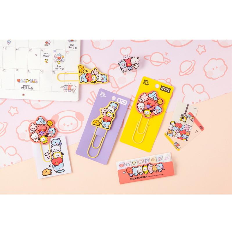 BT21 Big Clip Ver.3【送料無料】BT21 Clip【BTS公式グッズ】ビック