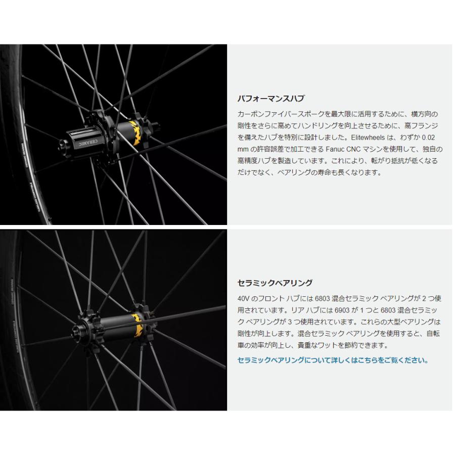 ELITEWHEELS エリートホイール Drive 40V ドライブ リムブレーキ