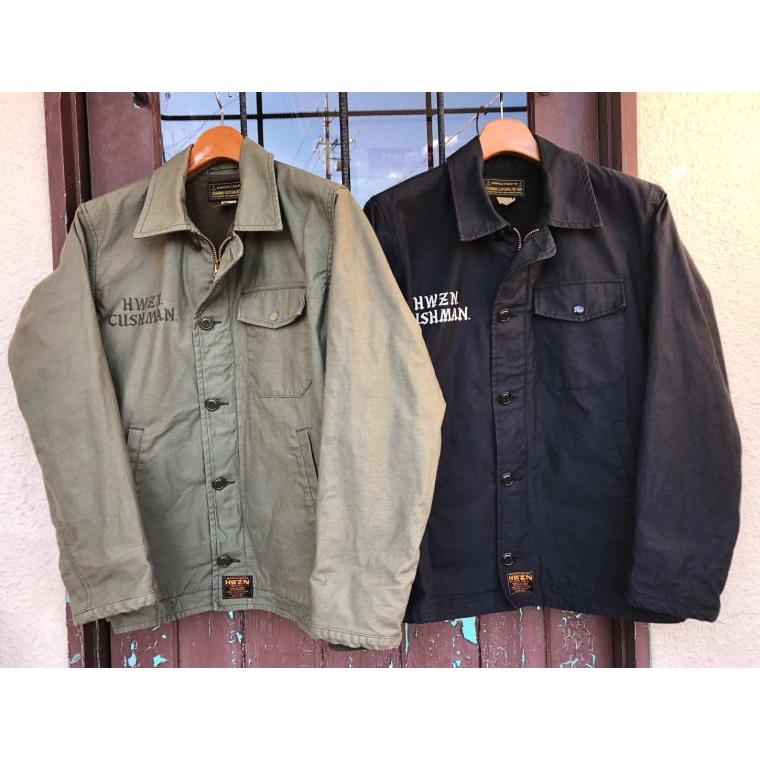 CUSHMAN（クッシュマン） A-2 デッキジャケット(CUSHMAN×HWZN） メンズ