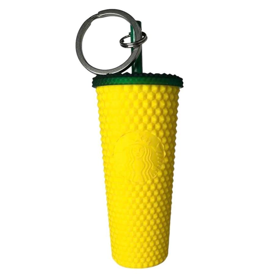 STARBUCKS コールドカップ型 キーチェーン パイナップル ハワイ