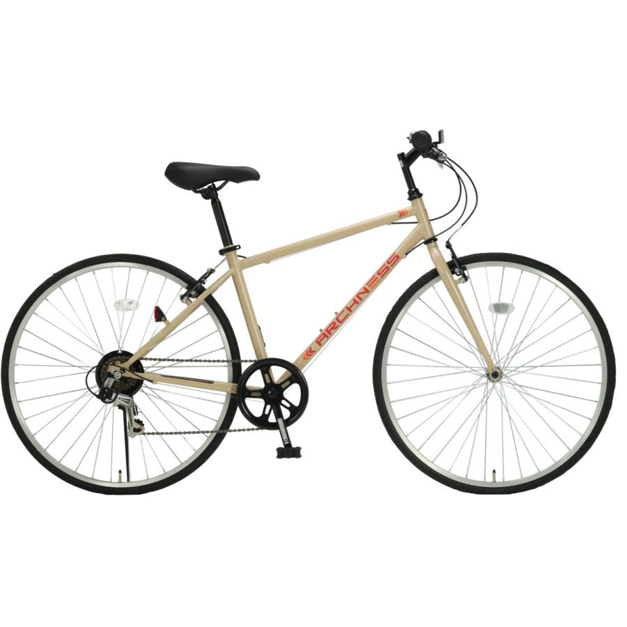 クロスバイク 700C 700×28C シマノ 6段変速機搭載 自転車 アイトン