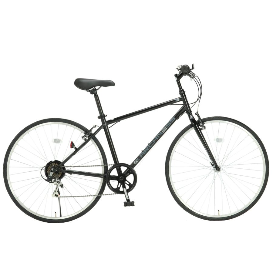 クロスバイク 700C 700×28C シマノ 6段変速機搭載 自転車 アイトン