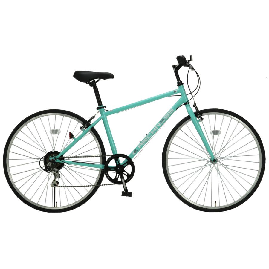 クロスバイク 700C 700×28C シマノ 6段変速機搭載 自転車 アイトン