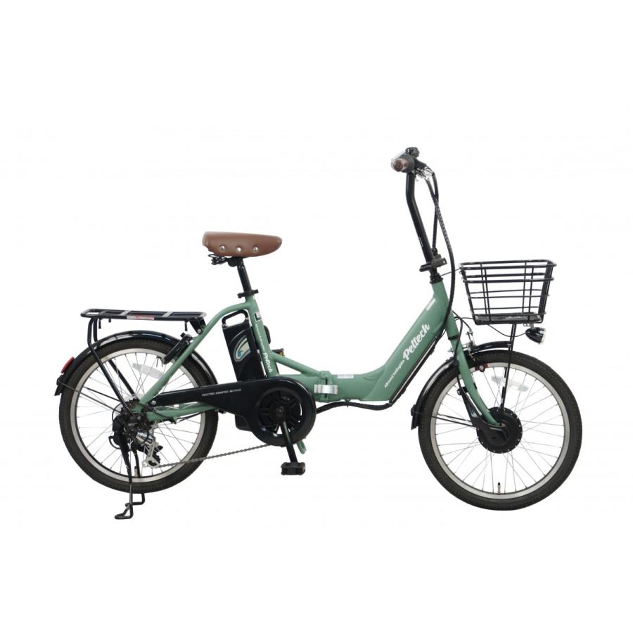 PELTECH（ペルテック） 電動アシスト 自転車 アルミ 20インチ
