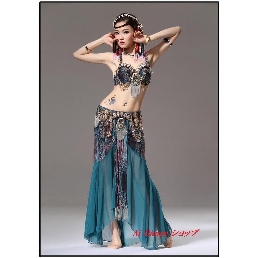 新着 ベリーダンス 衣装 ブラトップス スカート エスニック トライバル