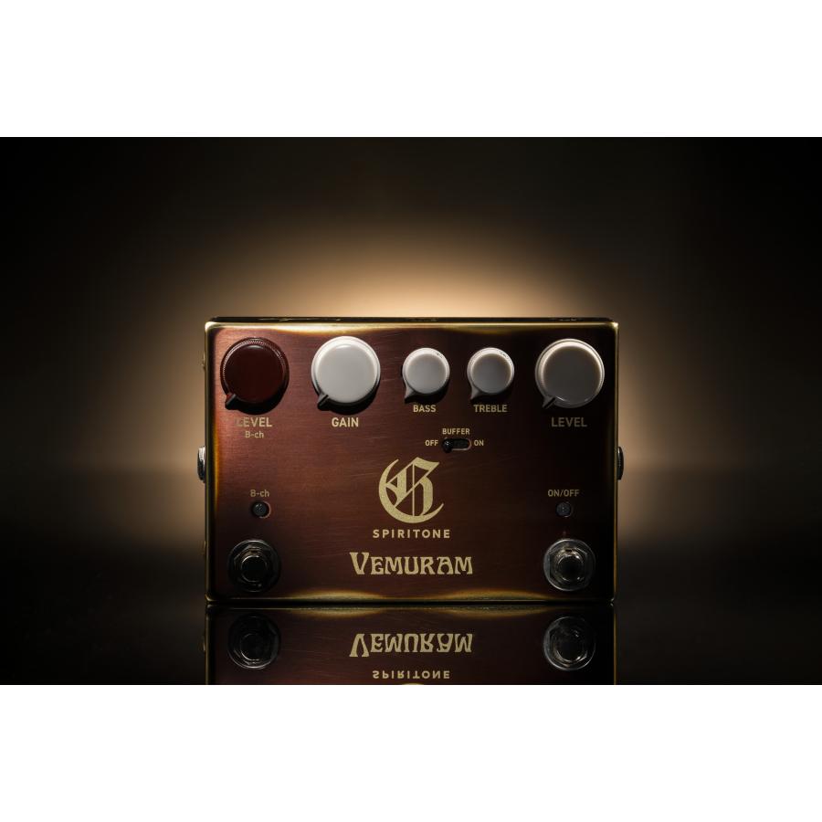 VEMURAM SPIRITONE Char シグネチャー オーバードライブ : 愛曲楽器