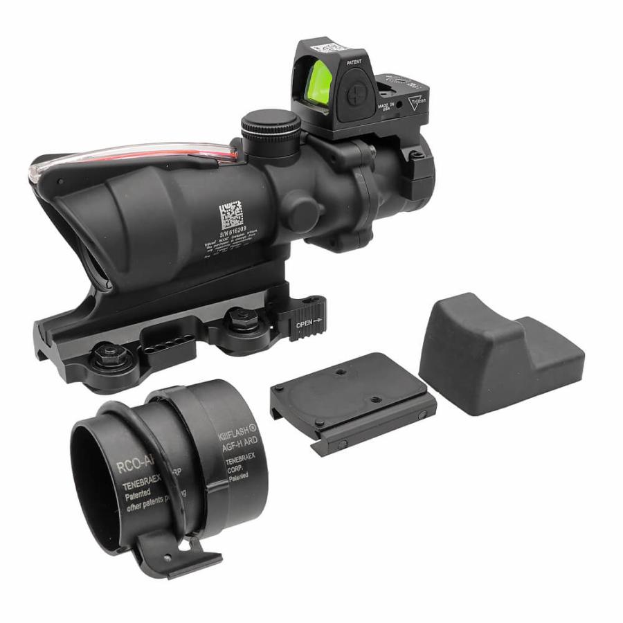 RMR 搭載 EVOLUTION GEAR 製 Trijicon ACOG TA31 ECOS レプリカ