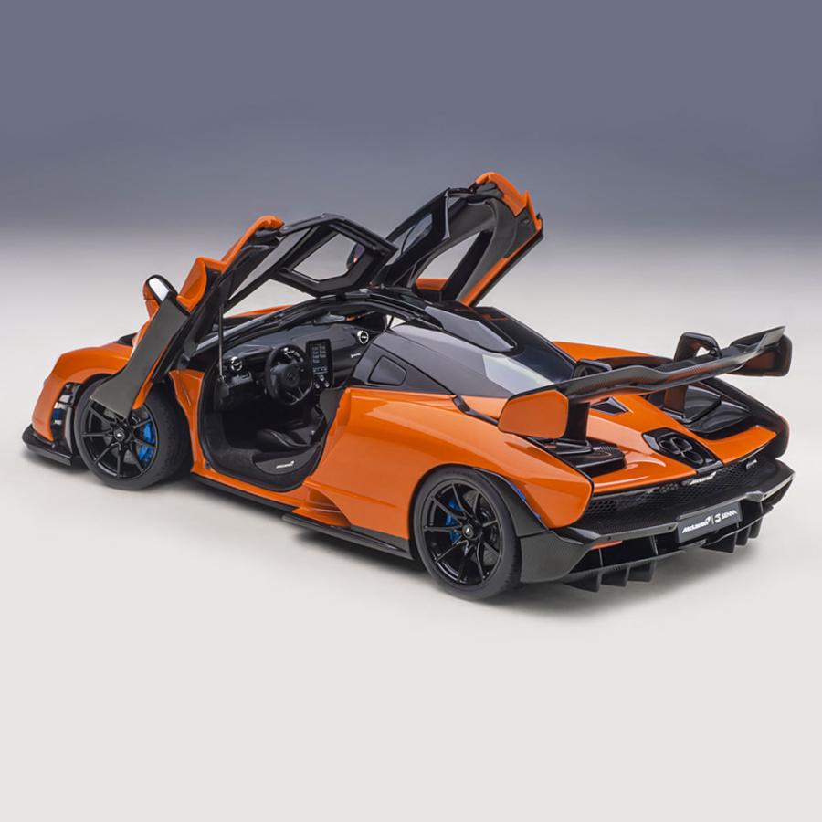 マクラーレン（MACLAREN） ミニカー 1/18 セナ オレンジ McLAREN SENNA