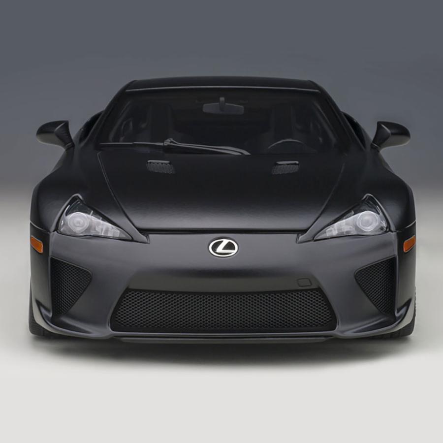 ミニカー 1/18 レクサス LFA マット ブラック オートアート LEXUS